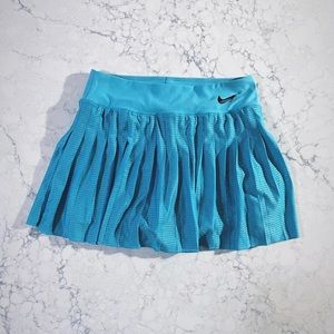 Nike blue pleated tennis skirt